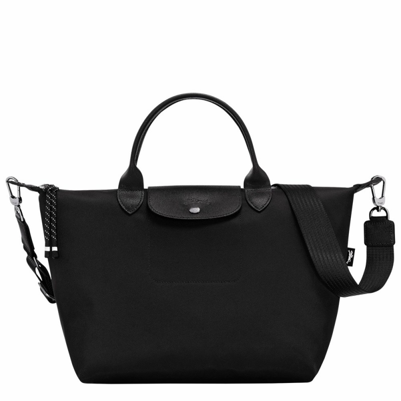 Black Longchamp Le Pliage Energy L Men's Handbags